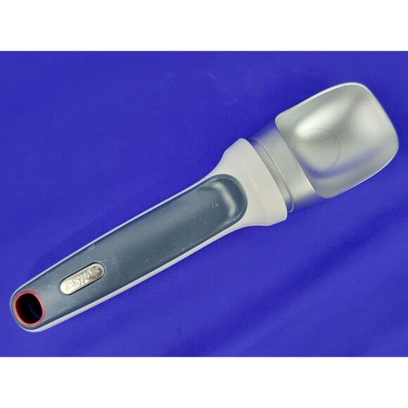 ZYLISS Ice Cream Scoop Right Scoop - Balanced Metal Ergonomic Handle Gray White - Picture 1 of 4